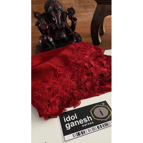 IG3532 Lite weight rangoli crape   