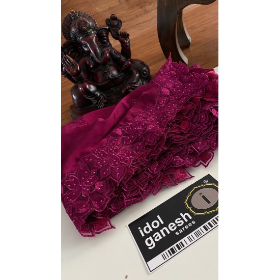 IG3532 Lite weight rangoli crape   