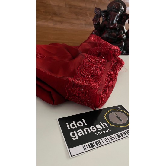 IG3533 Lite weight rangoli crape 