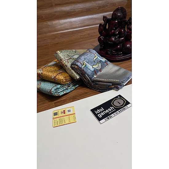 IG3591 Pure Handloom chiniya pattu 