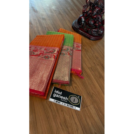 IG3625 Lite weight soft chanderi pattu