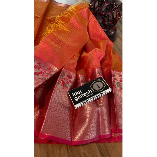 IG3625 Lite weight soft chanderi pattu