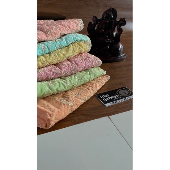 IG3656 Lite weight pure chiffon georgette