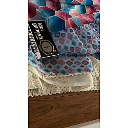 IG3662 Pure chiffon-printed sarees