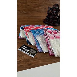 IG3663 Pure chiffon-printed sarees