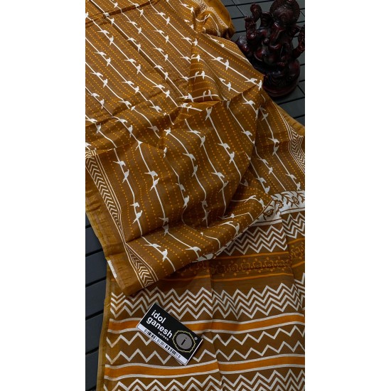 IG3674  lite weight Maheshwari cotton
