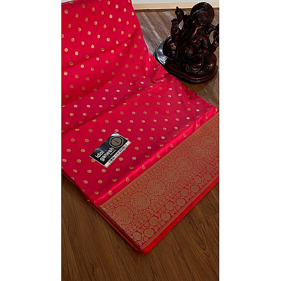IG3693 Lite weight pure soft silk pattu 