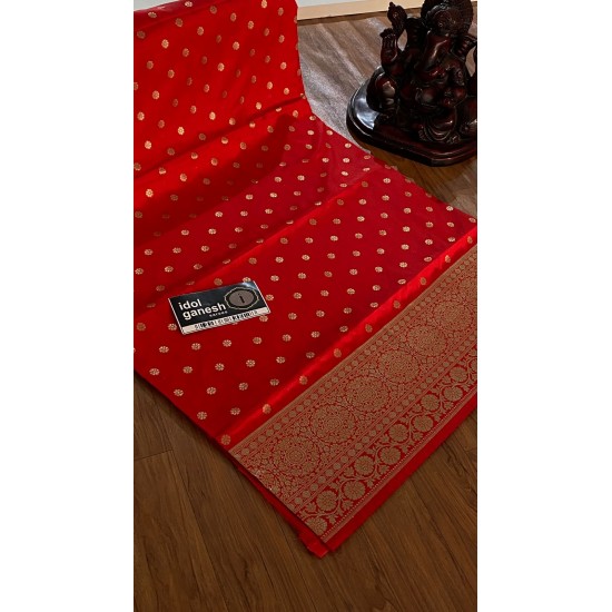 IG3693 Lite weight pure soft silk pattu 