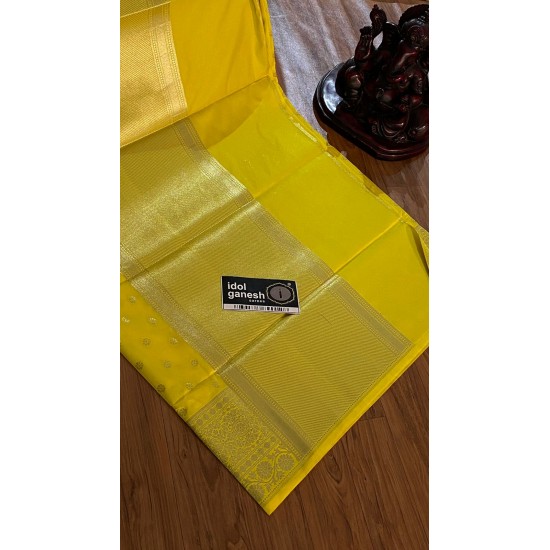 IG3693 Lite weight pure soft silk pattu 