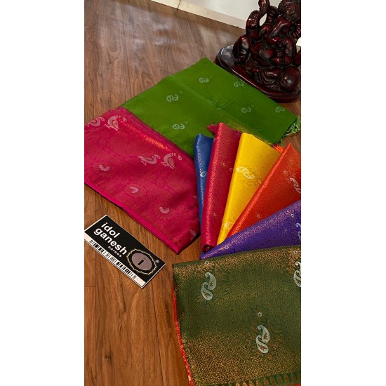 IG3698 lite weight soft silk kubera pattu