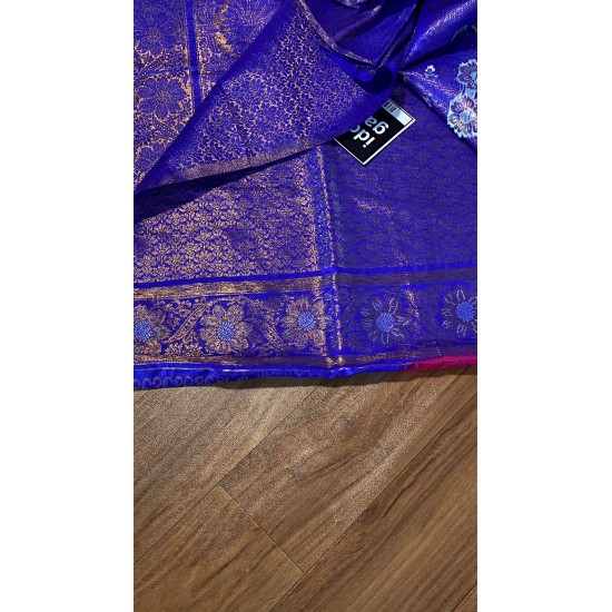 IG3699 lite weight soft silk Kubera pattu