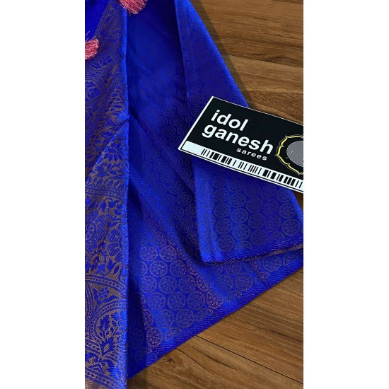 IG3702 lite weight pure satin silk pattu 