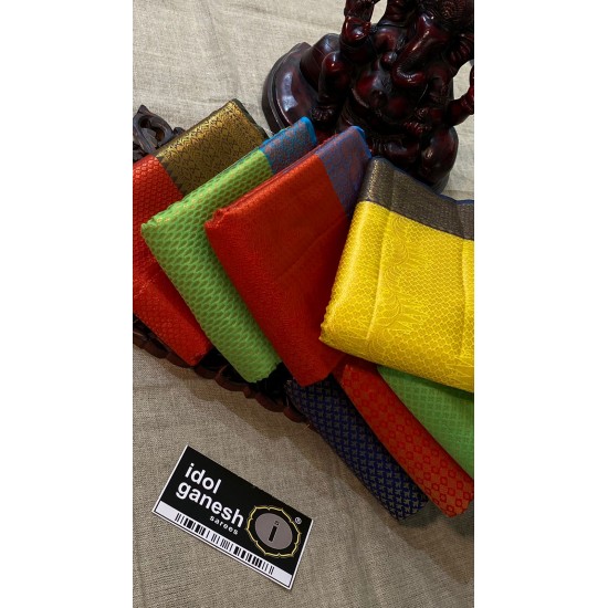 IG3709 Lite weight fancy Kanchi pattu  