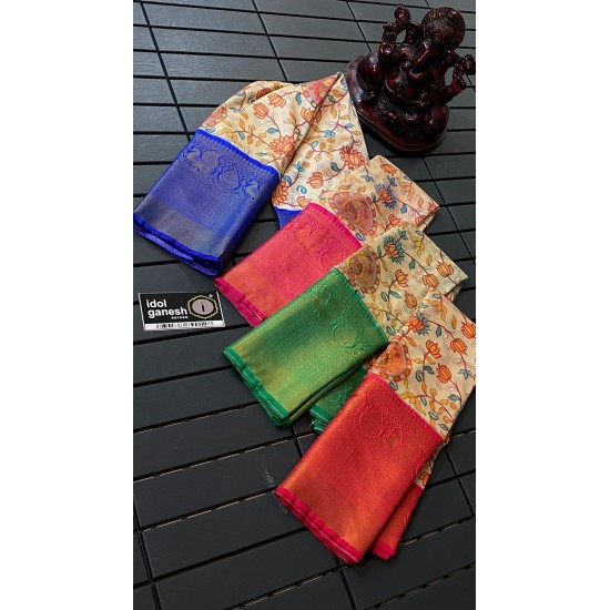 IG3712 Lite weight kanjivaram soft silk pattu