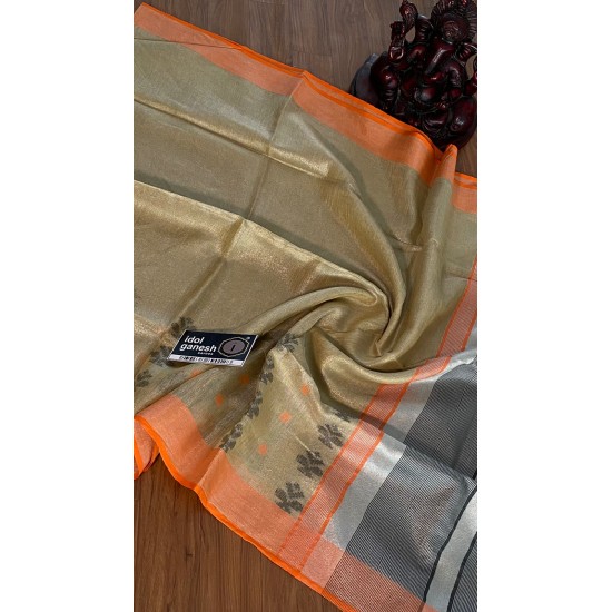 IG3715 pure Handloom tissue Lenin 