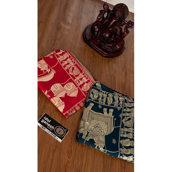 IG3717 pure munga silk pattu 