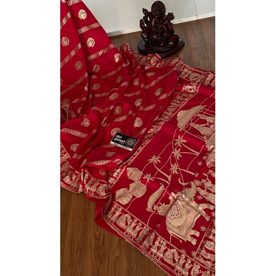 IG3717 pure munga silk pattu 