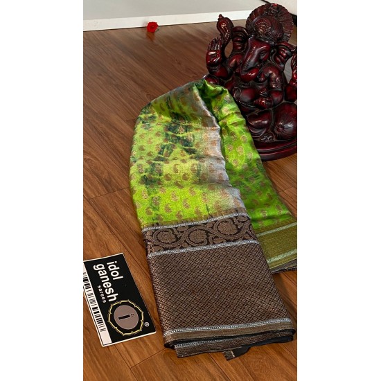 IG3739 lite weight tussar kora pattu