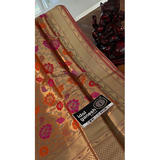 IG3763 pure paithani pattu