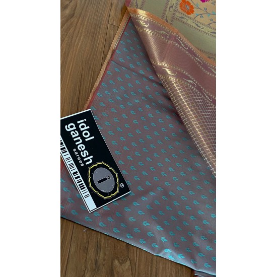 IG3763 pure paithani pattu