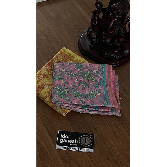 IG3777 pure handloom Pure silk /Lenin 