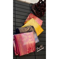 IG3786 pure handloom munga silk pattu