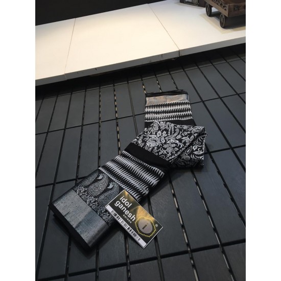 IG379 Lite weight jute lenin sarees