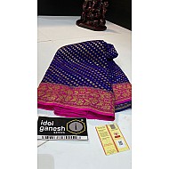 IG381 Pure Hand loom kaddi Georgette sarees