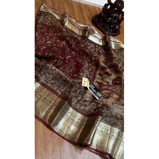 IG3819 100% pure handloom silk Kota 
