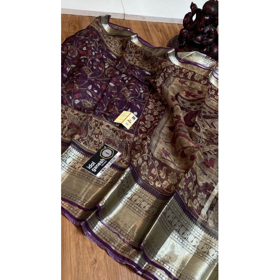 IG3819 100% pure handloom silk Kota 