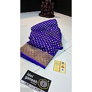 IG382 Pure Hand loom kaddi Georgette sarees 