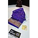IG382 Pure Hand loom kaddi Georgette sarees 