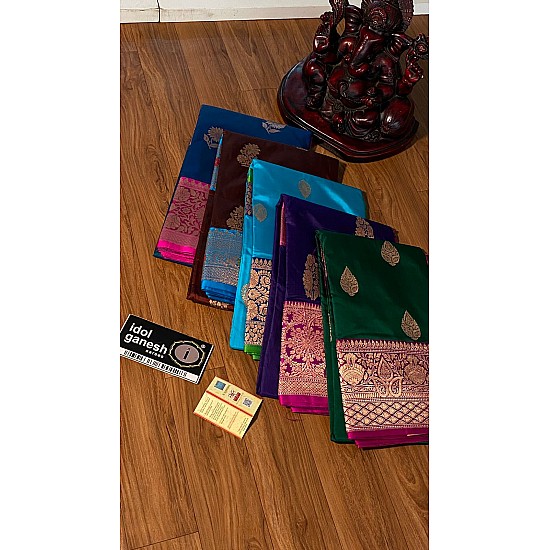 IG3821  pure handloom kataan pattu/pattu 