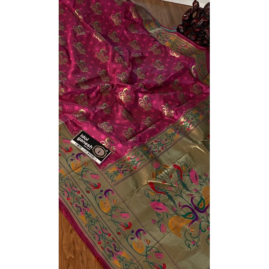 IG3826 lite weight paithani pattu