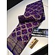 IG383 Pure Hand loom kaddi Georgette sarees 