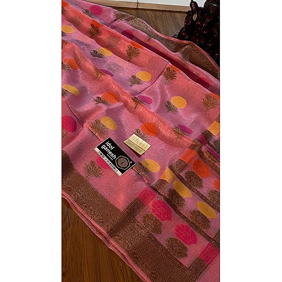 IG3831 Pure handloom silk Lenin 