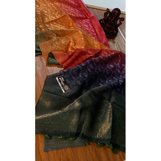 IG3836 lite weight soft jute pattu IG3836 lite weight soft jute pattu