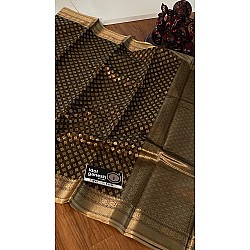 IG3865 Lite weight pure kora saree