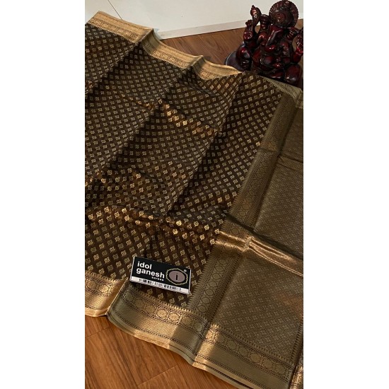 IG3865 Lite weight pure kora saree