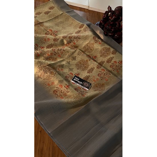 IG3883 lite weight jute weaving sarees  