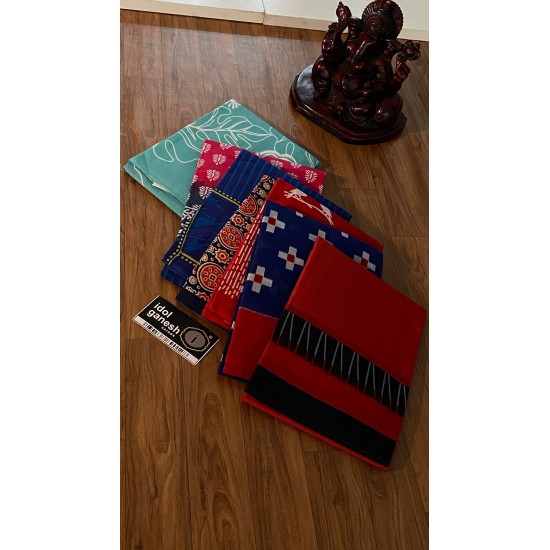 IG3884 pure Handloom mulmul cotton