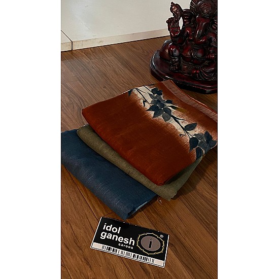 IG3887 lite weight lenin sarees 