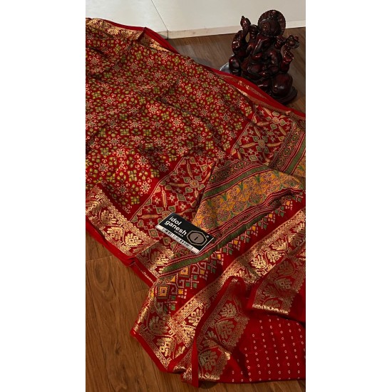 IG3892 Pure munga crape patola