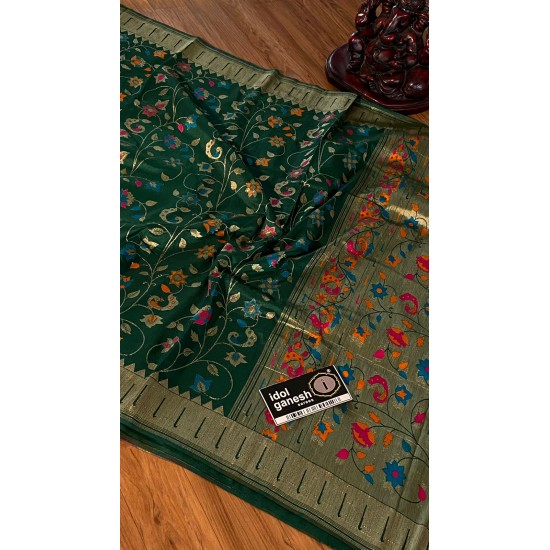 IG3905 lite weight fancy paithani pattu IG3905 lite weight fancy paithani pattu