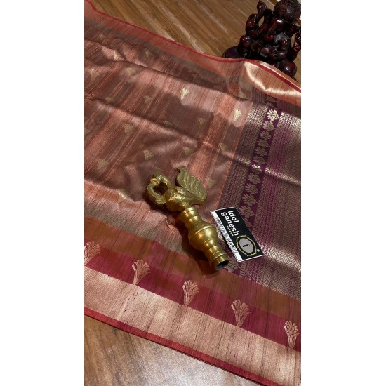 IG3911 pure handloom soft jute pattu