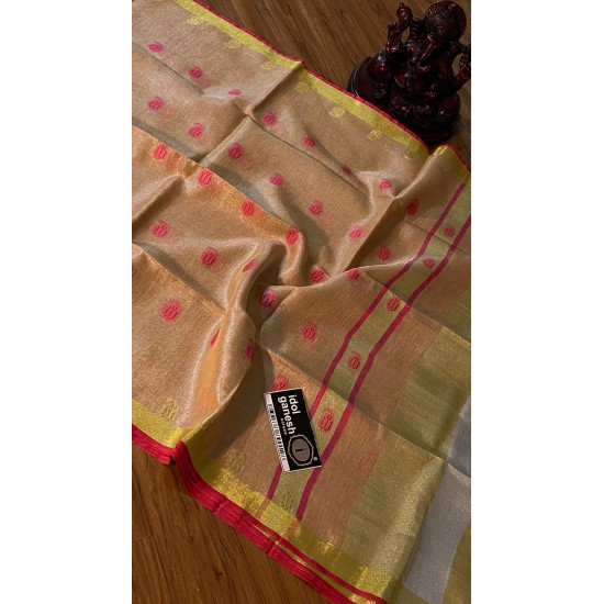 IG3924 Pure handloom tissue/lenine  