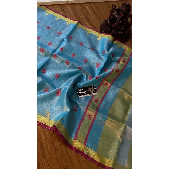 IG3924 Pure handloom tissue/lenine  