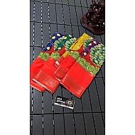 IG3963 Lite weight soft katan silk pattu  