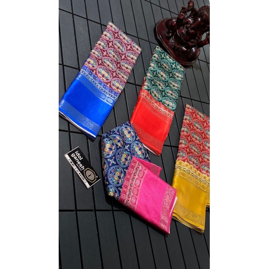 IG3966 Lite weight soft katan silk pattu