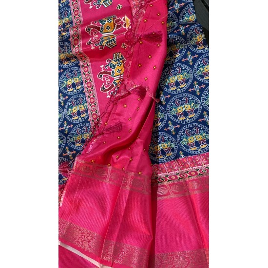 IG3966 Lite weight soft katan silk pattu